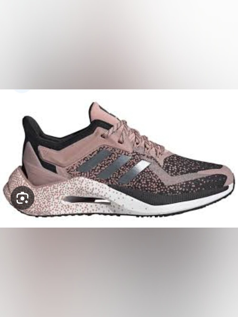 adidas Women's Pink and Black Alphatorsion Athletic Sneakers Size 8.5